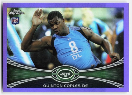 2012 topps chrome - topps, purple